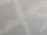 Kitchen Calacatta White Quartz Stone Slab Ice Crack Pattern ได้รับการรับรองจาก NSF SGS