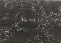 Black Carrara หินควอตซ์ประดิษฐ์ทนความร้อนทำความสะอาดง่าย