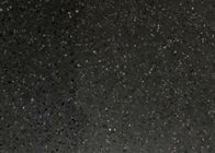 Calacatta Quartz Big Slab Starlight หินควอตซ์สีดำ ต่อต้าน Depigment 6mm 8mm 10mm ความหนา