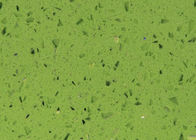 สีเขียวที่มีสีสันหินควอตซ์คอมโพสิตครัวหิน ทำการทำงานด้านบนs ต่อต้านจาง