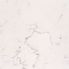 หินควอตซ์ Carrara สีขาวกันน้ำสำหรับห้องครัว Backsplashes Floor Wall
