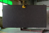 โต๊ะเครื่องแป้งเคาน์เตอร์หินควอตซ์เทียมสีดำ NSF 20CM