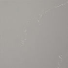 Slab Light Grey Carrara Chalky White Veins หินควอตซ์พร้อมห้องน้ำ