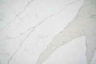 ความแข็งสูง Antifouling White Calacatta Quartz Kitchen Countertop Stone