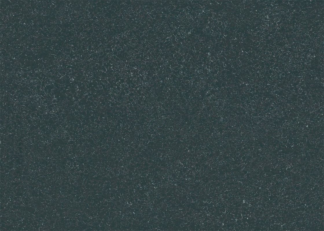 Anti Depigment หน้าแรกเปลี่ยนแปลงสีดำ 12MM Carrara Quartz Slab
