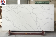 Calacatta White Marble Engineered Stone แผ่นหินควอตซ์ประดิษฐ์