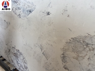 แผ่นพื้นควอตซ์ประดิษฐ์ดูหินอ่อนสำหรับโต๊ะเครื่องแป้งห้องน้ำด้านบน Anti Faded