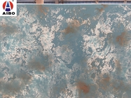ดูภาพขนาดใหญ่ Calacatta Blue Marble Tile Flooring Polished White Onyx Marble