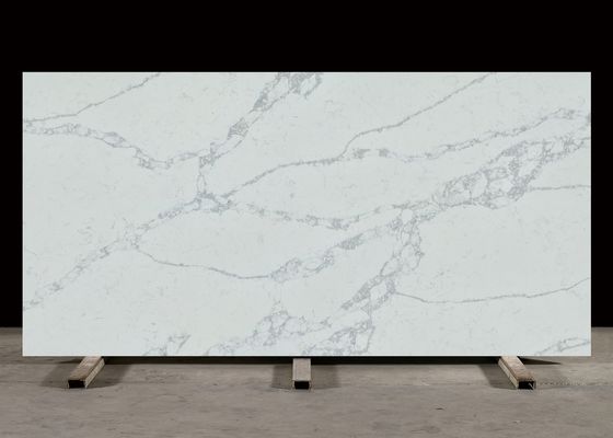 Zero Silica Stone Calacatta ออกแบบสําหรับห้องครัว โต๊ะทํางาน ห้องน้ํา Vanity Top