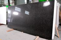 หินควอตซ์คาร์ราร่าประดิษฐ์สีดำอ่อน Easy Stain 25mm UV Cutting