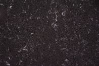 หินควอตซ์คาร์ราร่าประดิษฐ์สีดำอ่อน Easy Stain 25mm UV Cutting
