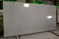 สีเทา Carrara Quartz Slab เคาน์เตอร์ครัวขนาด 3200 * 1600 * 20 มม. ดั้งเดิม