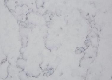 ความแข็งสูงสีสันควอตซ์เคาน์เตอร์หินสีขาว รา ควอตซ์ต่อต้านจาง